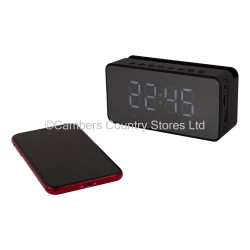 Akai Alarm Clock With Bluetooth Speaker